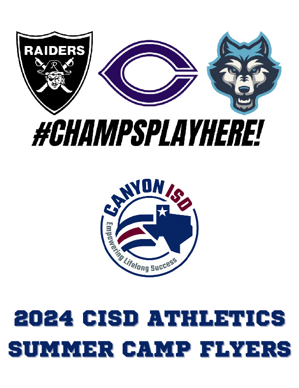 Click Here to View ALL CISD Athletic Camps
